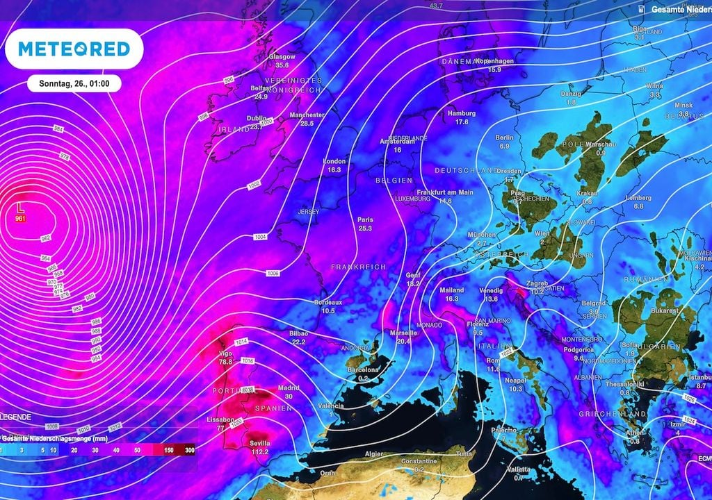 Sturm, Schottland, Irland, Großbritannien