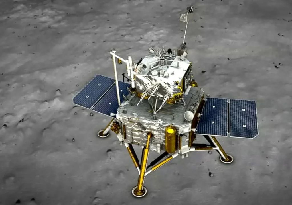 Luna cara oculta Chang'e-6 cuenca Polo Sur-Aitken Apolo Luna cara oculta Chang'e-6 cuenca Polo Sur-Aitken Apolo