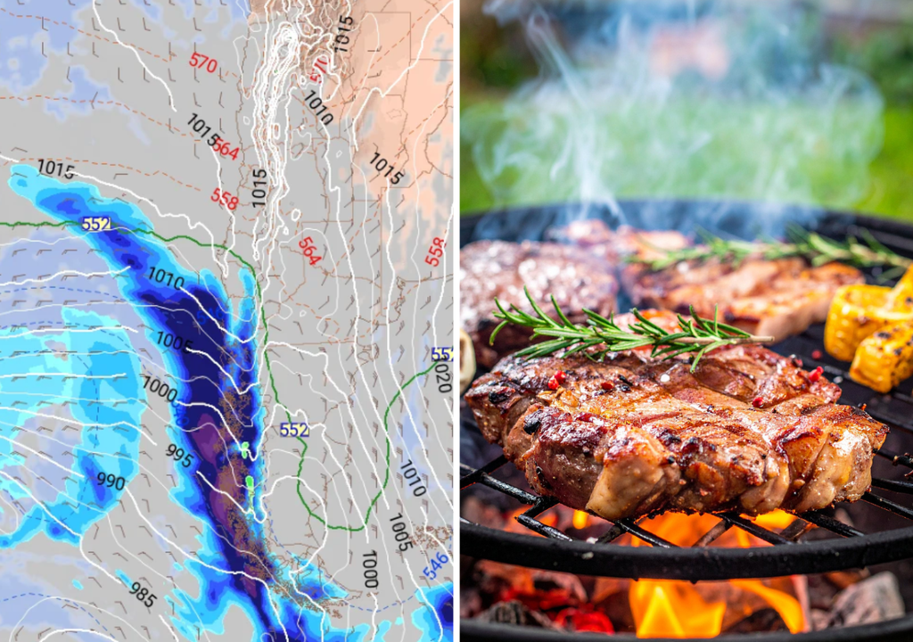 Lluvias en Chile para las Fiestas Patrias Algunas regiones de Chile tendrán que hacer el asado dieciochero bajo techo.