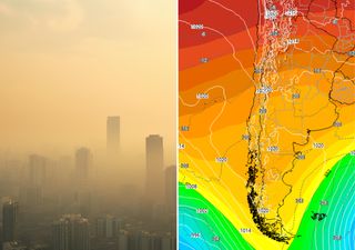 Gigantesca dorsal impedirá el avance de las lluvias hacia Chile este fin de semana: la calidad del aire seguirá pésima