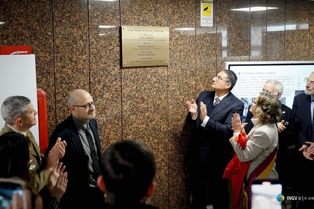 Posa Pietre inciampo e Convegno Famiglia Anticoli (INGV, gennaio 2025).