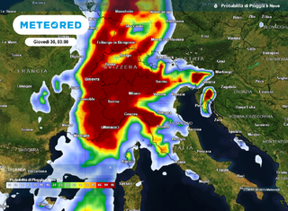 Maltempo, tra stanotte e domani Italia sotto Libeccio: piogge fino a 90 mm sul nord-ovest. Come sarà il fine settimana?