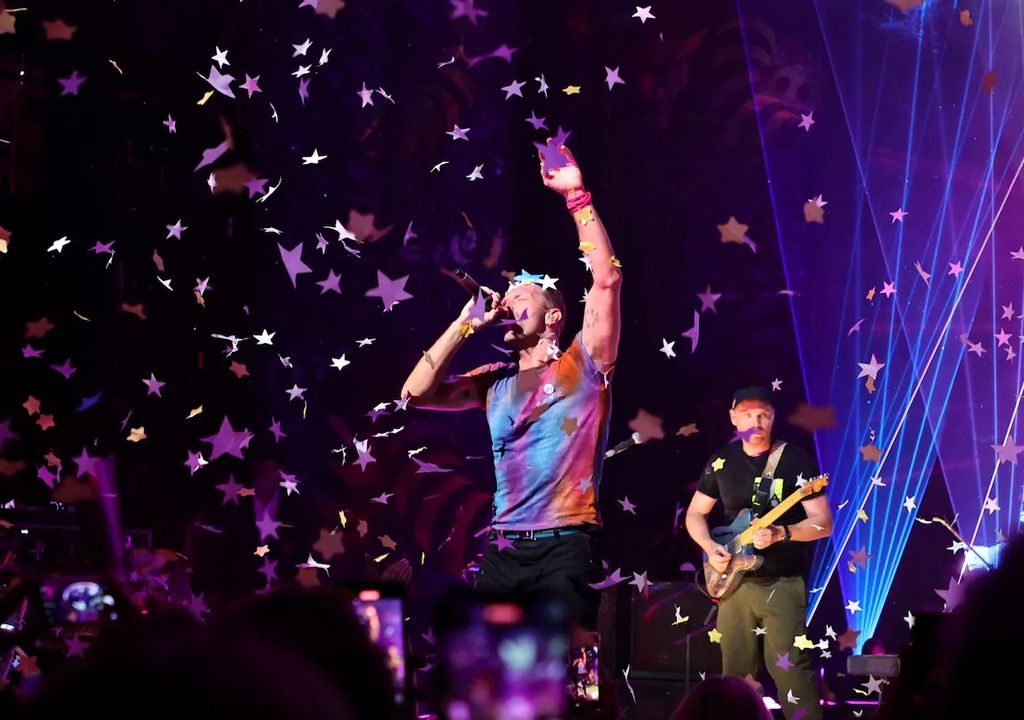 concerto de Coldplay