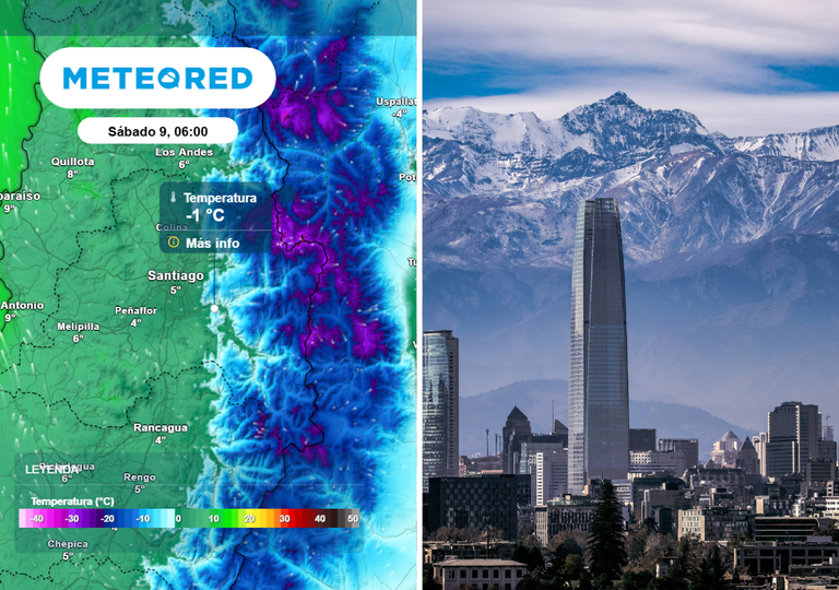Giro &ldquo;polar&rdquo; del tiempo en Santiago: tras las lluvias, pronostican heladas y ma&ntilde;anas bajo cero en la RM