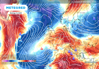 Giro 'polar' en el tiempo de Espa&ntilde;a este s&aacute;bado 9: llegar&aacute; fr&iacute;o desde Islandia