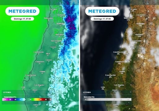 Giro radical en Chile Central: Gran oscilaci&oacute;n t&eacute;rmica traer&aacute; tardes calurosas y madrugadas congelantes