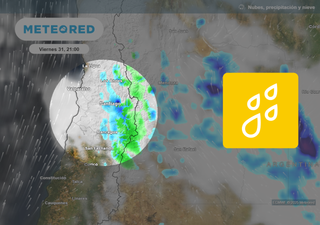 Giro radical en Santiago: probables chubascos y tormentas eléctricas darán paso al calor en la Región Metropolitana