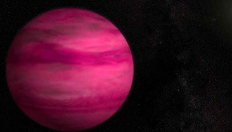 Uno de los planetas m&aacute;s extra&ntilde;os es rosa y tiene nubes llenas de sal met&aacute;lica