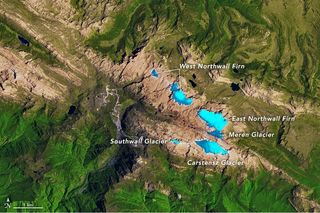 Glaciares en los trópicos, pero no por mucho tiempo