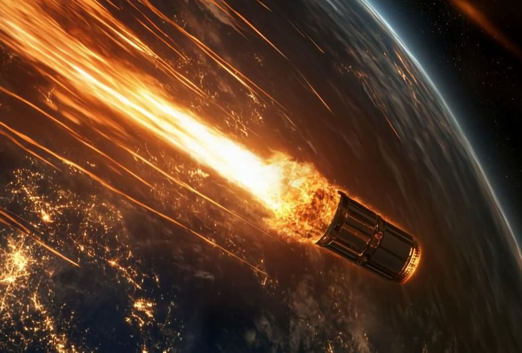 reentrada satélite reentrada satélite