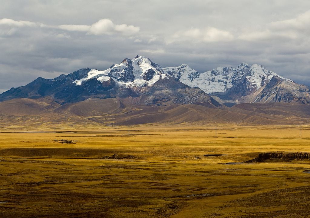 Gletscher am Caullaraju in Peru. Gletscher am Caullaraju in Peru.