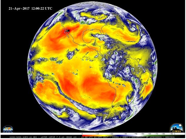 Ídem pero de niveles más bajos (7.3 µm)
