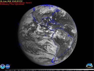 GOES-17 envía sus primeras imágenes de prueba