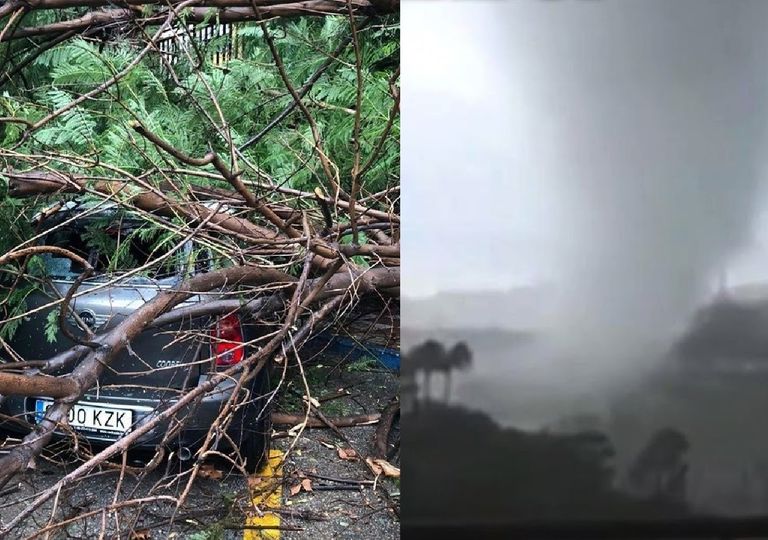 Furioso tornado golpea en España causando una persona herida Furioso tornado golpea en España causando una persona herida