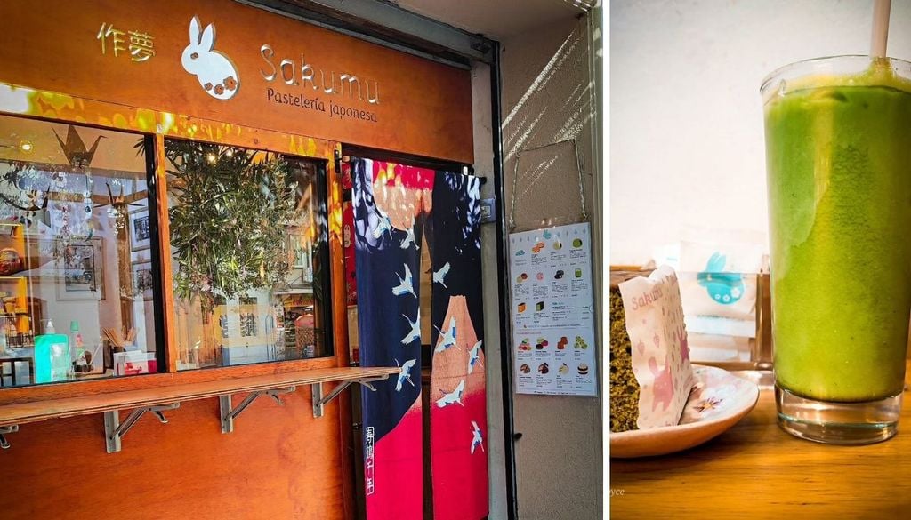 Sakumu Santiago Entre los locales asociados a la tendencia del matcha en Santiago, la empresa menciona a la pastelería Sakumu. Créditos de la imagen: Instagram Sakumu Santiago.