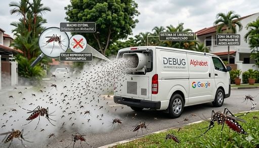 Google quiere combatir mosquitos con mosquitos: solicita liberar 32 millones en EE.UU. y terminar con el virus del Nilo