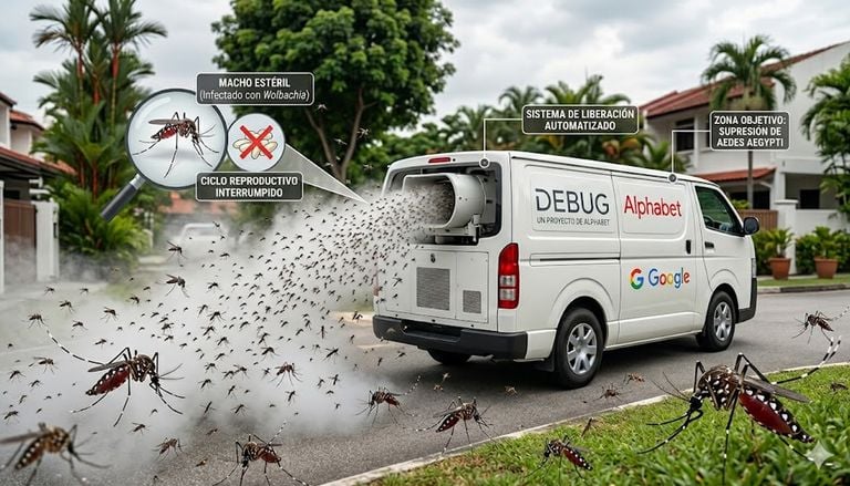 Google quiere combatir mosquitos con mosquitos: solicita liberar 32 millones en EE.UU. y terminar con el virus del Nilo