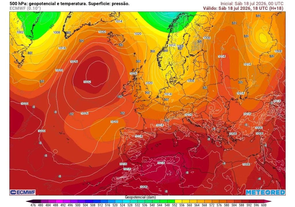 Uma depressão isolada em altitude (gota fria) começou a formar-se este sábado a noroeste da Península Ibérica. O núcleo de ar frio, localizado em altitude, deverá influenciar o estado do tempo em Portugal durante vários dias.