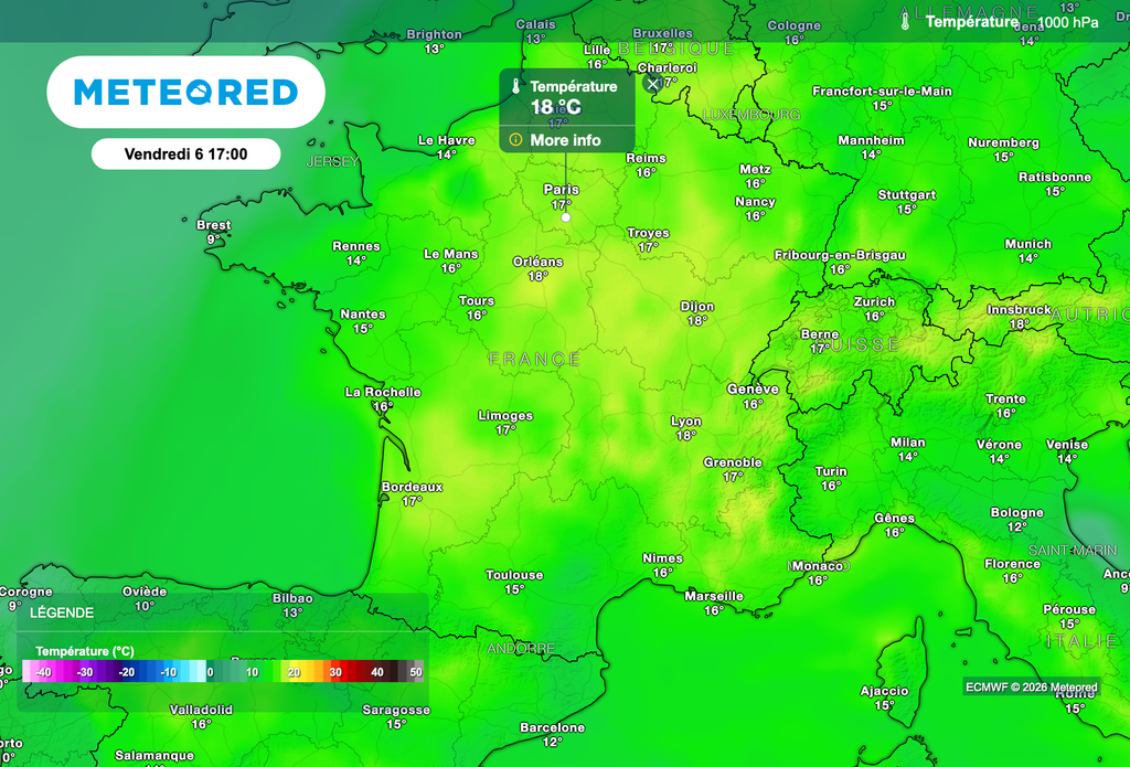 Grande douceur sur la France cette semaine ! Grande douceur sur la France cette semaine !