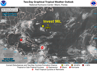 Grace, los restos de Fred y el Invest 96L: un Atlántico activo