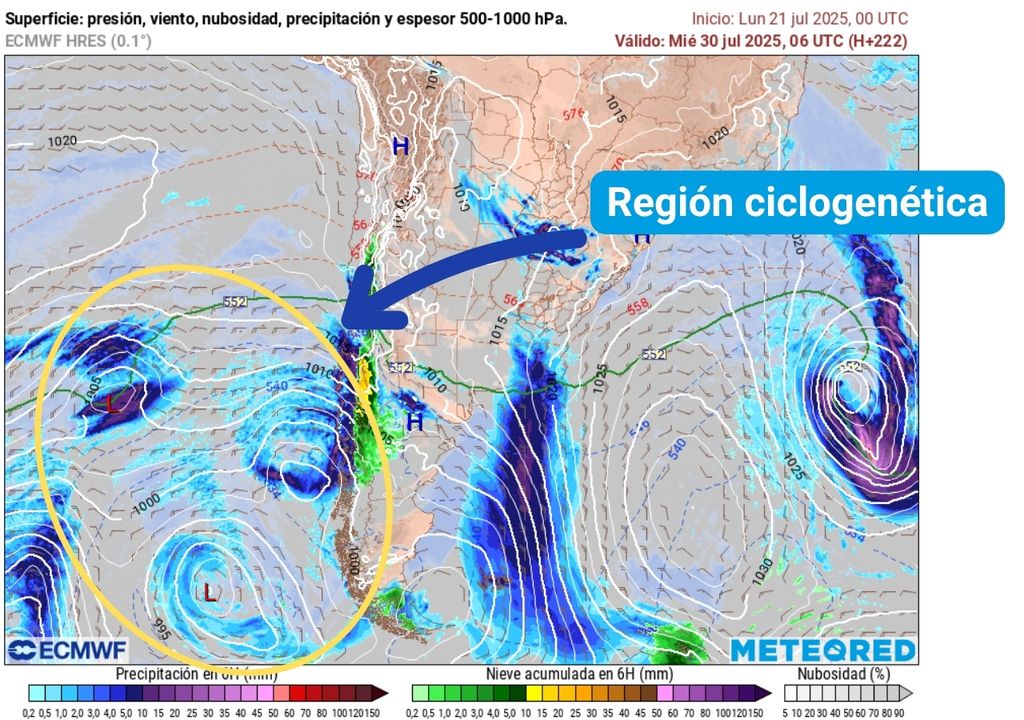 zona ciclogenética zona ciclogenética