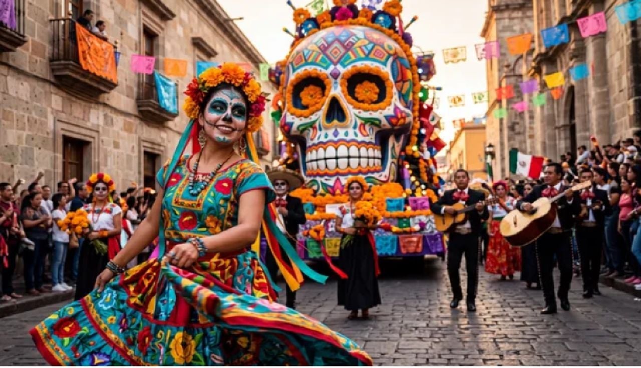 Este tradicional desfile es un encuentro de música, color y cultura.