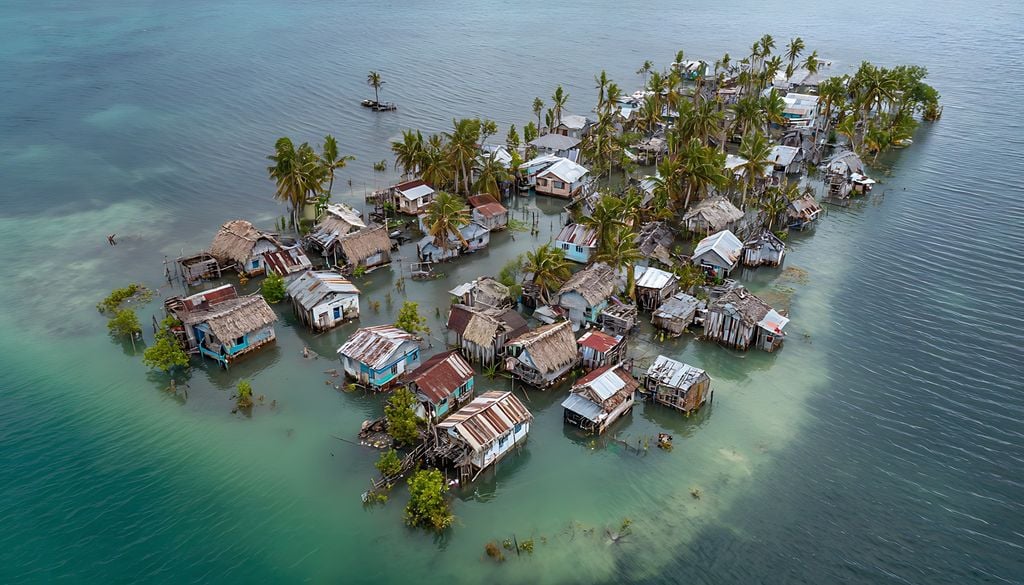 El costo "invisible" del éxodo climático: el aumento del nivel del mar y de la temperatura expulsa a comunidades enteras El costo "invisible" del éxodo climático: el aumento del nivel del mar y de la temperatura expulsa a comunidades enteras.