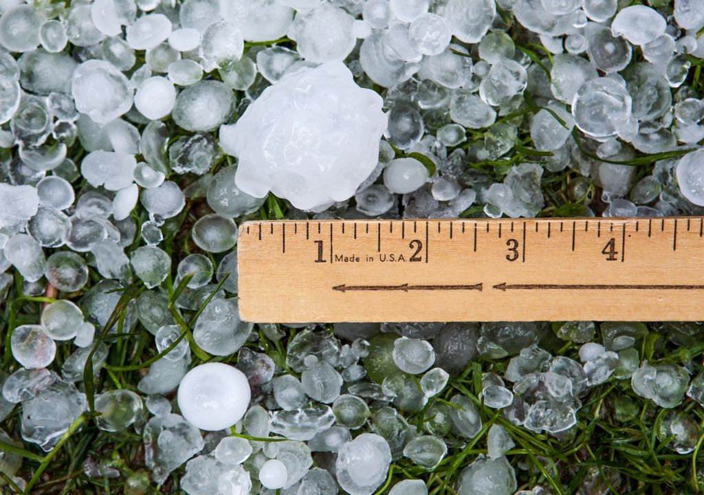 Granizada en Wishita, Kansas, Estados Unidos, Meteored, Chile Granizada en Wishita, Kansas, Estados Unidos, Meteored, Chile