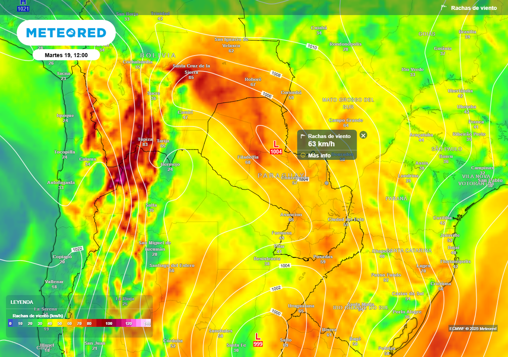 Tormenta en Itanará, Paraguay, Meteored, Chile Tormenta en Itanará, Paraguay, Meteored, Chile
