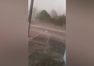 ¡Gran tormenta deja vientos extremos en Itanará, Paraguay! Las rachas superaron los 100 km/h y provocaron grandes daños