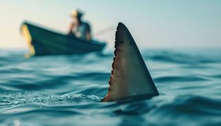 Grand requin blanc en M&eacute;diterran&eacute;e : quels risques pour les baigneurs ?