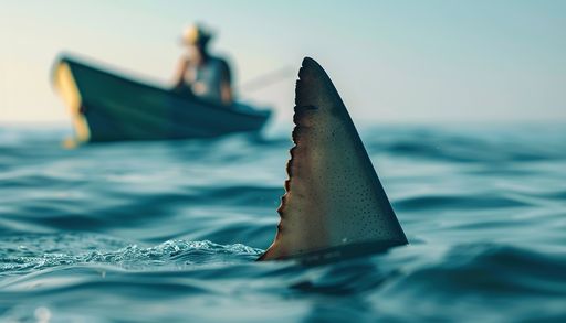 Grand requin blanc en M&eacute;diterran&eacute;e : quels risques pour les baigneurs ?