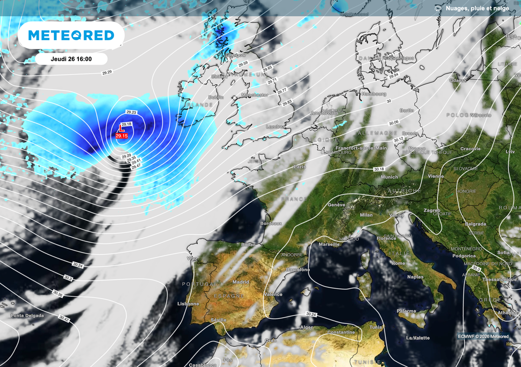Une dépression va donner une météo plus capricieuse d'ici votre prochain week-end en France.