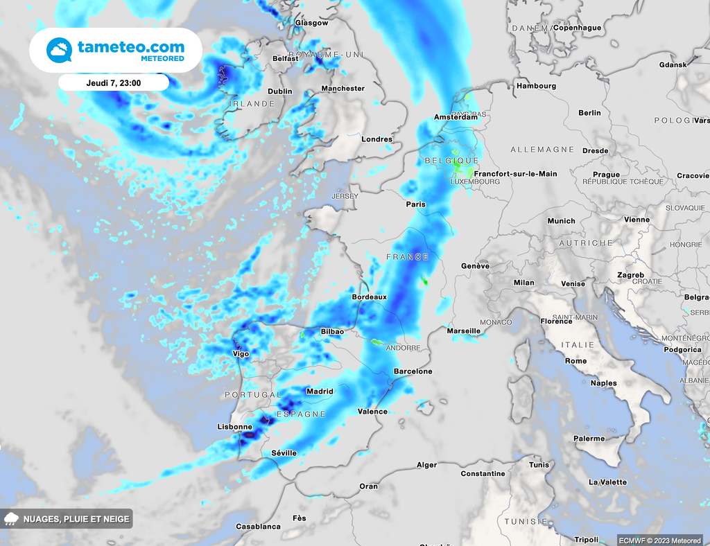 Le bal des dépressions reprend et avec lui, les perturbations pluvieuses vont s'enchaîner.