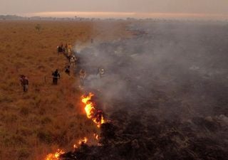 Grandes incêndios consomem partes da Argentina