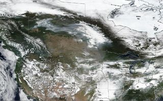 Grandes incendios en Canadá