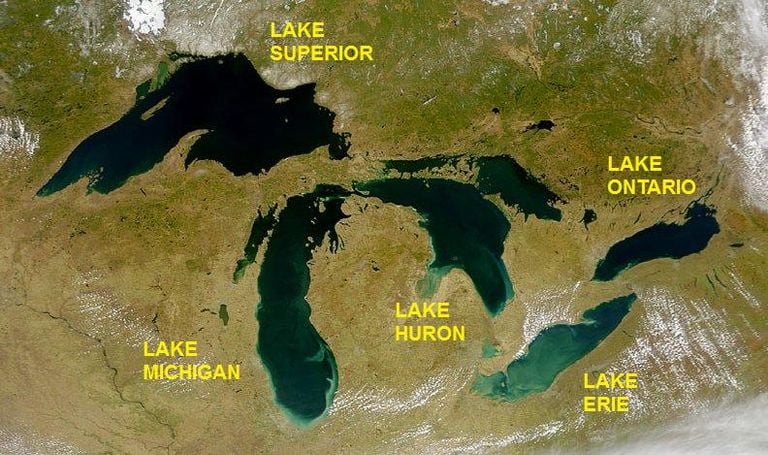 Los Grandes Lagos se encuentran en una nueva era extrema, con implicaciones para el clima, la economía, la ecología, etc