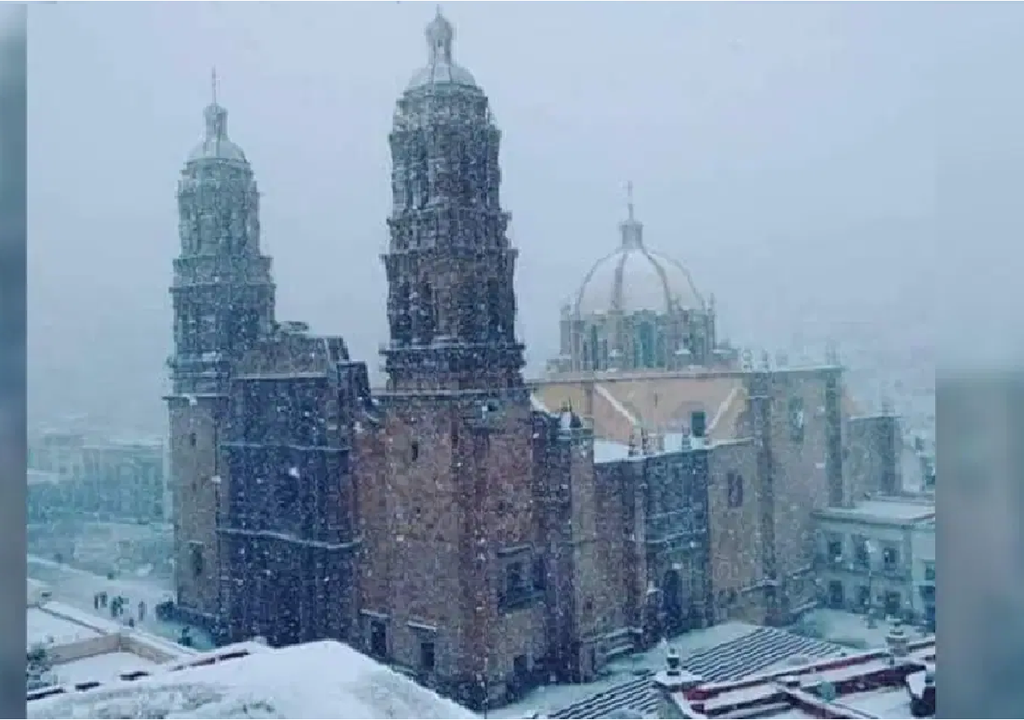 Nevada en Zacatecas, diciembre de 1997
