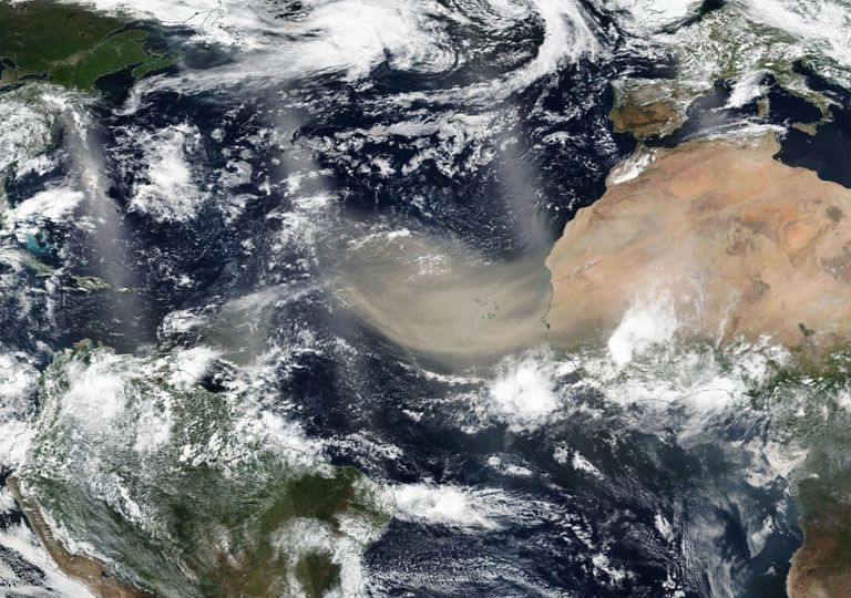 Saharan Dust, poeira do Saara, areias do Saara Saharan Dust, poeira do Saara, areias do Saara