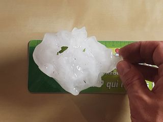 Catastrófica granizada precipita en Francia