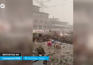 Granizada devastadora en Yunnan: el fen&oacute;meno extremo que golpea otra vez al suroeste de China