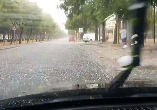 "Muy violentas son en julio las tormentas", Sevilla y Badajoz dan fe