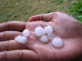 Granizada en Singapur