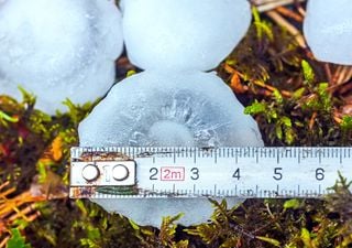 Granizo enorme azota zonas de España por vaguada polar. Se preven más tormentas en próximos días