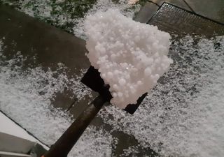 Sorpresivas granizadas en varias entidades del país