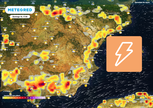 Granizo y reventones: en unas horas crecer&aacute;n tormentas fuertes en el noreste de la Espa&ntilde;a peninsular