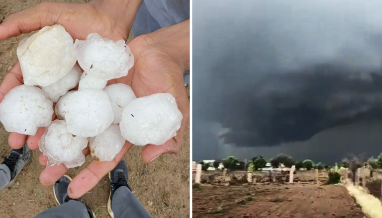 Granizos del tama&ntilde;o de una bola de golf: tormentas severas abrieron la temporada del monz&oacute;n en India