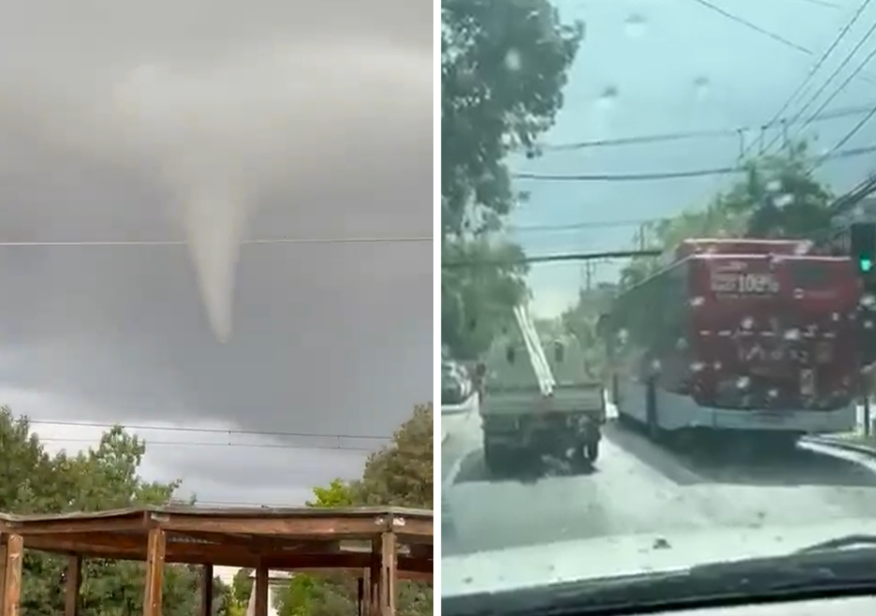 Granizos, truenos y chubascos en la zona central: la baja segregada ...