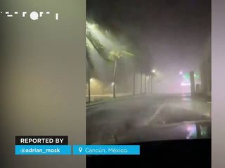 La tormenta tropical Helene provoca graves inundaciones en Cancún, México