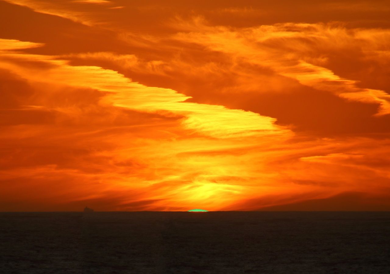 Green Horizon Flash